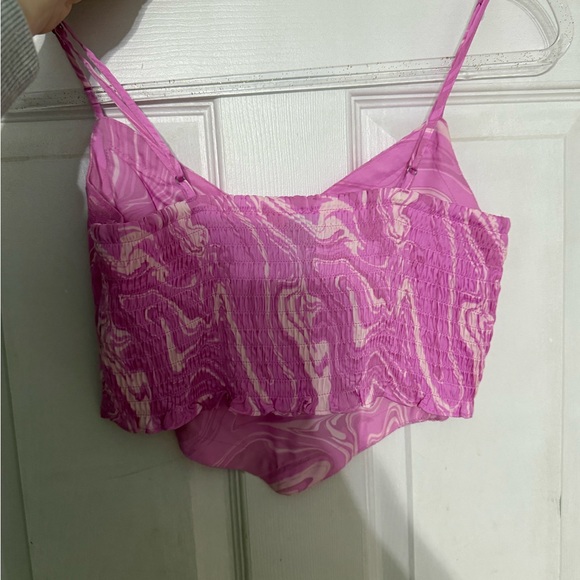 Wild Fable Pink Ruched Top - Picture 2 of 3